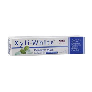 XyliWhite 181g - NOW Foods XyliWhite Platinum Mint Toothpaste Gel 181g Geniue Stockist Online