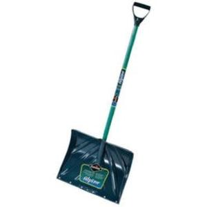 18-In. Poly Snow Shovel With Wood Handle Manchester