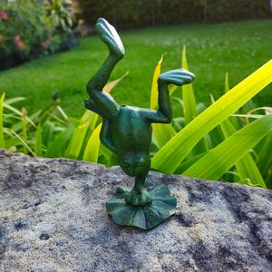 Cast iron handstand frog Outlet Visit