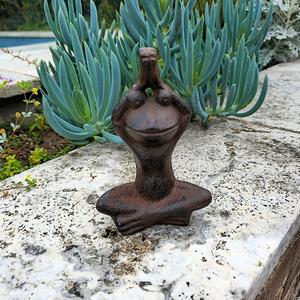 Cast iron yoga stretching frog Discount Best Place
