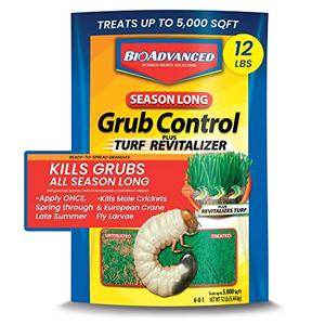 BioAdvanced Season Long Grub Control Plus Turf Revitalizer, Granules, 12 lb Discounts Sale Online