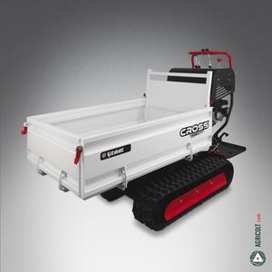 Brouette chenilles motorise CROSS H 500 C avec moteur Honda, basculement hydraulique et transmission hydrostatique, porte 500 kg Outlet Ebay