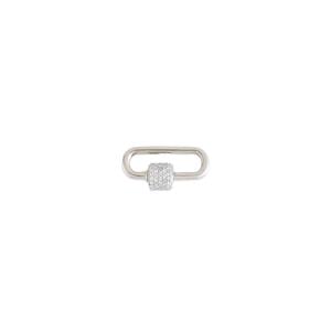 CRYSTAL CARABINER CONNECTOR - SILVER Wiki Cheap Pice
