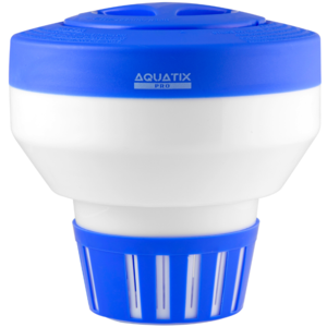 Aquatix Pro Pool Chlorine Floater Dispenser for 1 to 3 inch Tablets, Large & Durable Floating Dispenser for Spa, Hot Tubs, In-ground & Above Ground Small & Large Pools, Adjustable Flow Rate Outlet Cheap Authentic