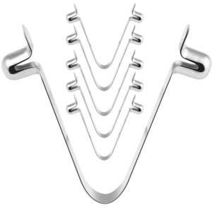 Aquatix Pro Stainless Steel Pool Butterfly V Clips, 6 Pack, Strong Replacement Attachment Clips for Swimming Pool & Spa Accessories, Universal Size Fits Skimmer Nets, Poles, Vacuums, Brushes & Handles Discount Best Pices