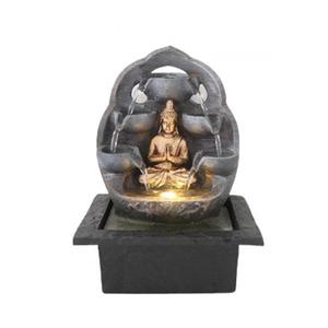 30CM BUDDHA FOUNTAIN WITH LED 100% Guaranteed